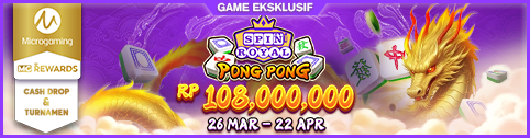 MG Turnamen & Cashdrop Pong Pong Spin Royal
