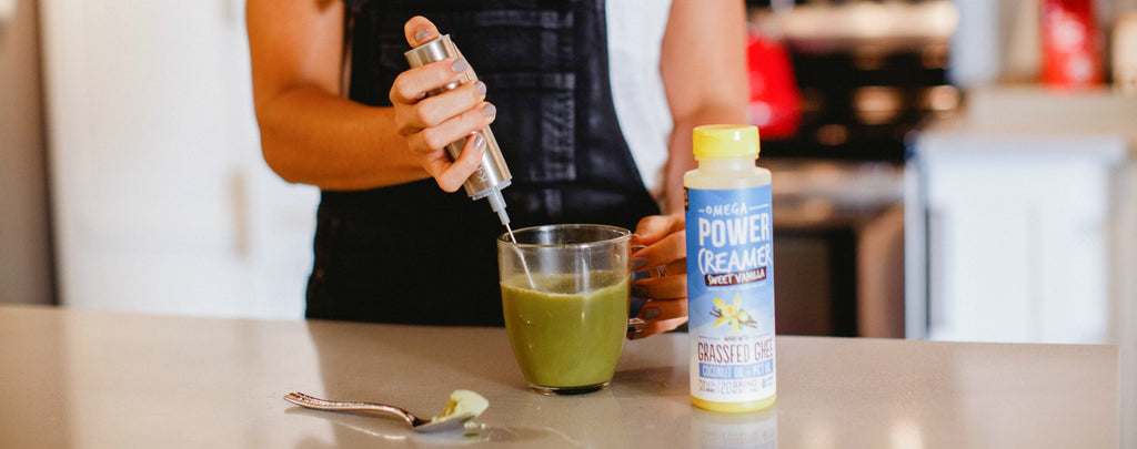 How to make keto coffee on the go with PowerCreamer