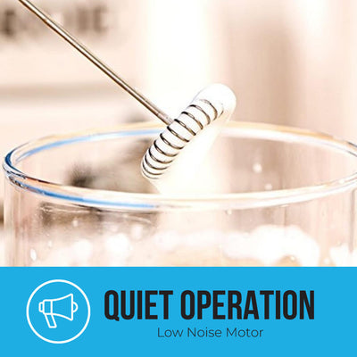 Electric Milk Frother Quiet Operation best for milk